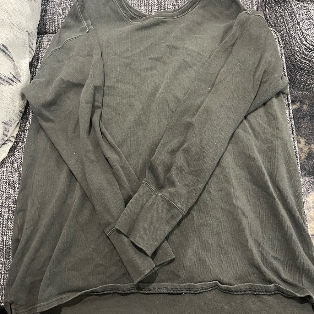 Dark Gray Long Sleeve Shirt